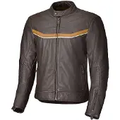 Held Heyden Braun Beige Motorrad Lederjacke Größe 52