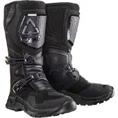 Leatt ADV HydraDri 7.5 Schwarze Wasserdichte Motorradstiefel Größe 40.5
