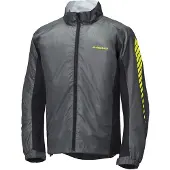 Held Wet Tour 2 Regenjacke, dunkelgrau/schwarz/neon-gelb, 5XL
