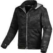 Macna District Camo Motorrad Textiljacke, schwarz/camouflage, M