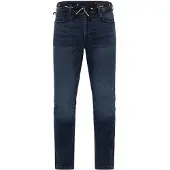 Riding Culture Tapered Slim Motorradjeans Herren Baumwolle blau, W30/L32