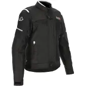 Acerbis On Road Ruby Damen-Motorrad-Textiljacke, schwarz/weiß, L