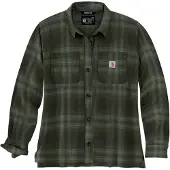 Carhartt Hemd Midweight Flannel Plaid Damen Basil-XL