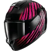 Shark Ridill 2 Assya Schwarz Violet Violet KVV Integralhelm Größe L