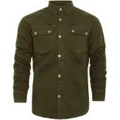 Bores Jacket Driver Shirt reißfeste Herren Jacke Green-S