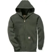 Carhartt Fleecejacke Zip Hooded Sweatshirt Herren Moss-XXL