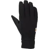 Carhartt Wind Fighter Thermal-lined Fleece Touch-sensitive Knit Cuff Glove black (BLK) L