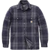 Carhartt Hubbard Plaid Shirt Jac navy/shadow (HY8) XL REG