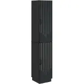 Syfax Schrankset 2 stk. Schwarz Holzwerkstoff