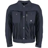 Helstons Western Air Tissu Motorrad Textiljacke, blau, XL