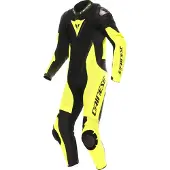 Dainese Demon Sprint perforierte 1-Teiler Motorrad Lederkombi