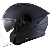 Kyt Motorradhelm NF-J, matt schwarz, Größe M