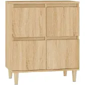 vidaXL Sideboard Sonoma-Eiche 60x35x70 cm Holzwerkstoff