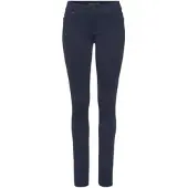 Laura scott Jerseyhose , Damen, Gr. 19, K + L Gr, blau (dunkelblau), Milano Rib, Obermaterial: 76% Polyester, 20% Viskose, 4% Elasthan, schmal lang, Hosen Jerseyhose, in Kurz und Langgrößen