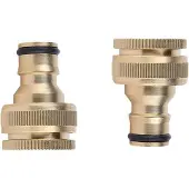 OEM Gardenaufsatz - Gartenschlauchanschluss - Messinggarnitur - Küchenarmatur - Gartenschlauch