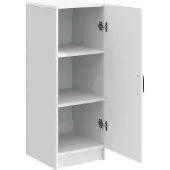 vidaXL Sideboard Weiß 33 x 34,5 x 87 cm Holzwerkstoff