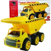 BIG Power Worker Mega Kipper, LKW, 2 Jahr(e), Kunststoff, Gelb