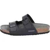 Brinkmann Damenschuhe Pantoletten Fußbett Schwarz Freizeit