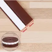 OEM Verwijderbare Anti-rookstrip Selbstklebend Winddurchlässig Braun 25mm x 1m