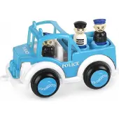 Viking Toys Jeep Polizeifahrzeug mit Jumbo Figuren 1269