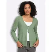Sieh an! Strickjacke in eucalyptus | Gr.: 54