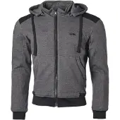 GMS Hoodie GRIZZLY schwarz-beige Größe: 2XL