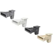 OKU Slim Skimmer Lux mit Messingbuchse,beige RAL1015