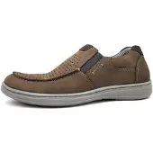 Jomos Herrenschuhe Freizeitschuhe Slipper Braun Freizeit, Schuhgröße:46 EU