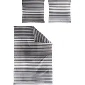 Irisette Bettwäsche grau 1x 135x200 cm + 1x 80x80 cm