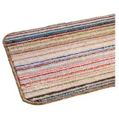 Witt Teppich "Vielzweckmatte Vielzweckmatte 2 Stück", bunt (bunt, gestreift), B:60cm Ø:0cm, Teppiche, Teppich