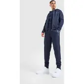 BOSS für Herren. 50554784 Authentic Hose marineblau (XL), Lässig, Sportlich, Baumwolle