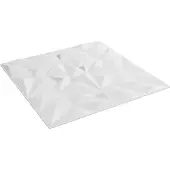 Syfax Wandpaneele 12 stk. 50 x 50 cm Weiß XPS Schaum
