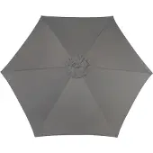Rojaplast Garten-Sonnenschirm, 300 cm, grau
