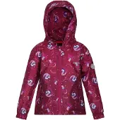 Regatta - Jacke, wasserfest Zum Falten für Kinder RG6612 (80) (Himbeere)