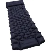 OEM Inflate-X1 Einzelbett – Ultralicht Luftmatratze Camping – Compact & Wasserfest – Dunkelblau – Notfallset
