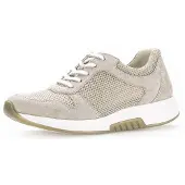 Gabor ROLLINGSOFT Damenschuhe - bequeme Schnür- Halbschuhe grau Freizeit NEU