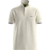 BOSS für Herren. 50469055 Polo Paddy gebrochenes Weiß (XL), Lässig, Baumwolle, Kurzarm