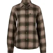 Pinewood 3370 Finnveden Forest Flanell Damenbluse Olive/D.Green (151) S