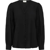 Kaffe Langarm-Bluse KAmirabel Regular fit black