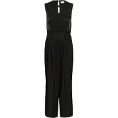 Kaffe Jumpsuit "Damen Overall KAadelaide", Damen, Gr. 44, N-Gr, schwarz (schwarz deep), Obermaterial: 55% Viskose CV. 45% Polyester PES., Overalls Jumpsuit
