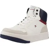 Tommy Hilfiger MID CUT LACE-UP SNEAKER Weiß
