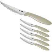 Tescoma Steakmesser PRESTO 12 cm, 6 St., beige