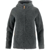 Fjällräven - Women's Kaitum Fleece - Merinojacke Gr L grau