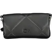 Calvin Klein Vielseitige Schwarze Damentasche mit Kettenschulterriemen und Gürteloption