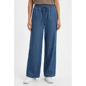 BOSS Schlupfhose "Tanella Premium Damenmode" Wide Leg, Denim Look