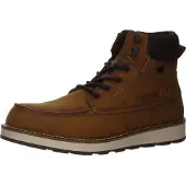 Rieker Herren Winterboots/ Stiefeletten Gelb Braun Leder Synthetik wasserfest Größe: 42