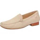 Sioux Slipper "Campina", Damen, Gr. 37 (UK 4), beige, Obermaterial: 100% Ziegenveloursleder GOVL. 100% Gummi rubber., Schuhe Slipper