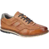 Bugatti Simone Comfort Herrenschuhe sportlicher Schnürer Braun Freizeit, Schuhgröße:44 EU