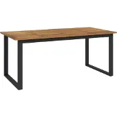 Syfax Gartentisch mit Gestell U-Form 180x90x75 cm Akazie Massivholz