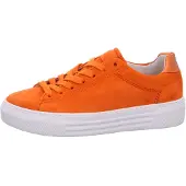 Gabor Sneaker 46.460, Rauleder, Orange, Damen
